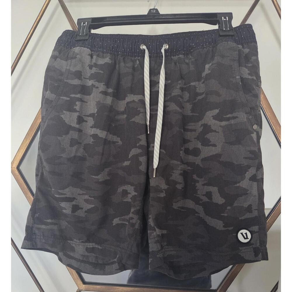 Vuori Kore Shorts Men’s 7" Running Jogging Lined Drawstring - Camouflage Camo